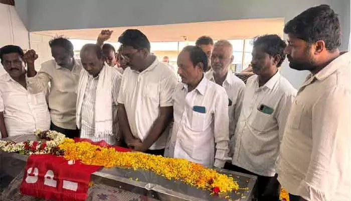 సీపీఐ సీనియర్ నాయకుడు మేడిది నారాయణరెడ్డి మృతి సీపీఐ సీనియర్ నాయకుడు మేడిది నారాయణరెడ్డి మృతి