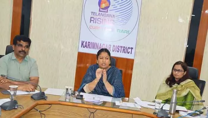 వీఓ బిల్డింగ్స్ పనులు యుద్ధ ప్రాతిపదికన చేపట్టాలి : కలెక్టర్ చిత్రా మిశ్రా వీఓ బిల్డింగ్స్ పనులు యుద్ధ ప్రాతిపదికన చేపట్టాలి : కలెక్టర్ చిత్రా మిశ్రా
