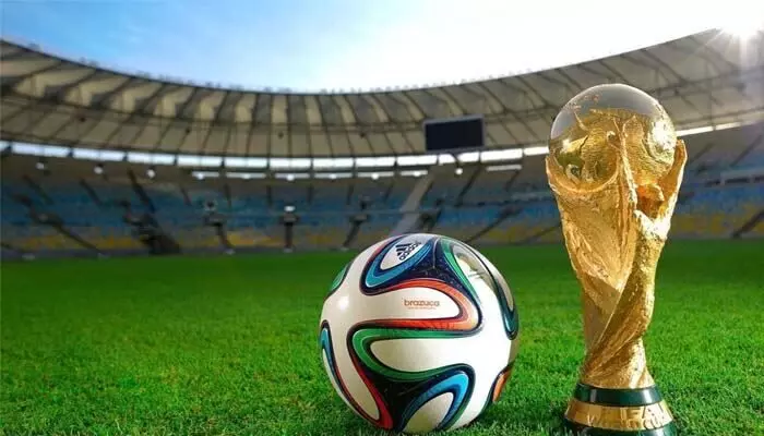 FIFA WORLD CUP : సాకర్ సమరానికి వేళాయే.. నేటి నుంచి ఫిఫా వరల్డ్ కప్ FIFA WORLD CUP : సాకర్ సమరానికి వేళాయే.. నేటి నుంచి ఫిఫా వరల్డ్ కప్