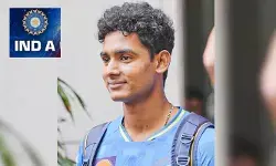 లక్కీచాన్స్ కొట్టేసిన గుంటూరు యువకుడు.. భారత్‌-Aకు షేక్ రషీద్ ఎంపిక
