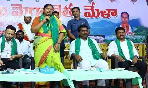 రైతులను రాజులను చేయడమే ప్రభుత్వ లక్ష్యం : మంత్రి సీతక్క