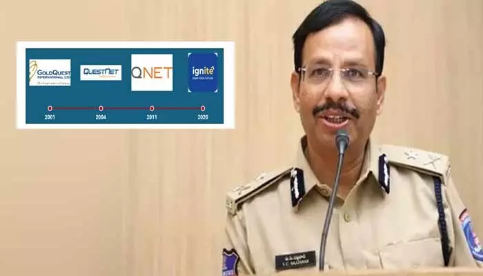 క్యూనెట్ కొత్త అవతారం ఇగ్నైట్.. రూ.5 వేల కోట్ల మోసానికి HYD పోలీసుల అడ్డుకట్ట క్యూనెట్ కొత్త అవతారం ఇగ్నైట్.. రూ.5 వేల కోట్ల మోసానికి HYD పోలీసుల అడ్డుకట్ట