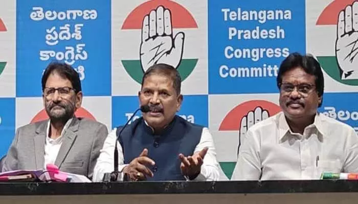 మీనాక్షి నటరాజన్ నామినేషన్ తిరస్కరణ వెనుక బిజెపి కుట్ర : టీపీసీసీ లీగల్ సెల్ ఛైర్మన్ పొన్నం అశోక్ గౌడ్ మీనాక్షి నటరాజన్ నామినేషన్ తిరస్కరణ వెనుక బిజెపి కుట్ర : టీపీసీసీ లీగల్ సెల్ ఛైర్మన్ పొన్నం అశోక్ గౌడ్
