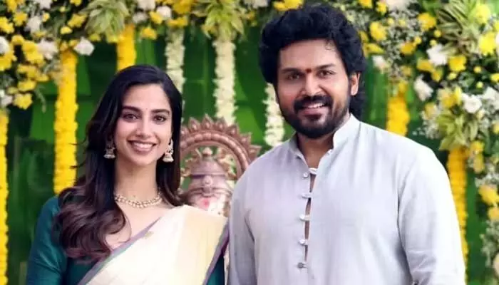 హైదరాబాద్లో #కార్తీ30 షూటింగ్ షురూ.. హైదరాబాద్లో #కార్తీ30 షూటింగ్ షురూ..