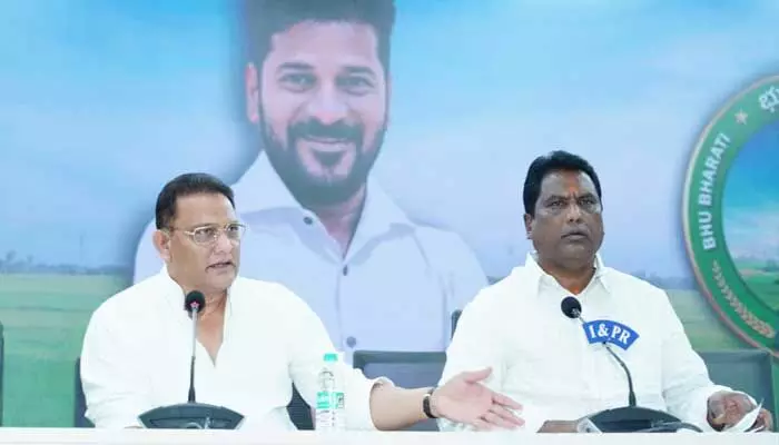 దోచుకోవడం.. దాచుకోవడం మీ నైజం.. హరీష్రావుపై మంత్రులు ఫైర్ దోచుకోవడం.. దాచుకోవడం మీ నైజం.. హరీష్రావుపై మంత్రులు ఫైర్
