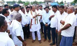 సీఎం పర్యటన ఏర్పాట్లను పరిశీలించిన మంత్రి కోమటిరెడ్డి