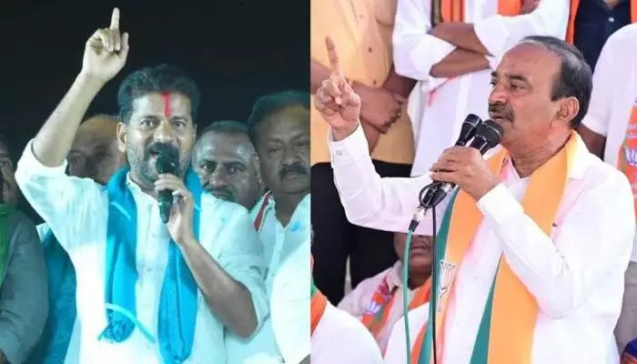 రేవంత్ బీజేపీ మనిషా అని అనుమానం.. ఈటల సంచలన వ్యాఖ్యలు రేవంత్ బీజేపీ మనిషా అని అనుమానం.. ఈటల సంచలన వ్యాఖ్యలు