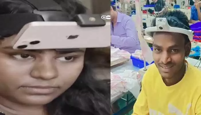 గిగ్ ఎకానమీలో సరికొత్త ట్రెండ్.. హెడ్ మౌంటెడ్ కెమెరాలతో గంటకు రూ.250 సంపాదిస్తున్న మహిళ గిగ్ ఎకానమీలో సరికొత్త ట్రెండ్.. హెడ్ మౌంటెడ్ కెమెరాలతో గంటకు రూ.250 సంపాదిస్తున్న మహిళ