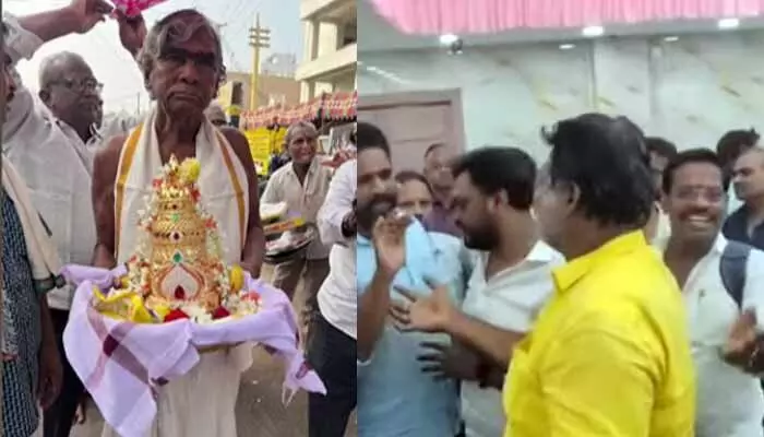 వెంకటేశ్వరస్వామి కిరీటం తాకట్టుపై అధికారుల సీరియస్.. ఆలయ కమిటీకి నోటీసులు వెంకటేశ్వరస్వామి కిరీటం తాకట్టుపై అధికారుల సీరియస్.. ఆలయ కమిటీకి నోటీసులు
