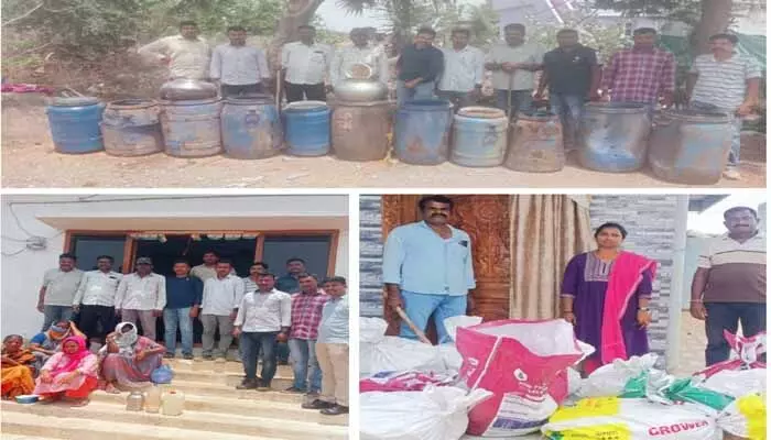 నాటుసారా, డ్రగ్స్పై ఎక్సైజ్ రాష్ట్రవ్యాప్తంగా స్పెషల్ డ్రైవ్ నాటుసారా, డ్రగ్స్పై ఎక్సైజ్ రాష్ట్రవ్యాప్తంగా స్పెషల్ డ్రైవ్