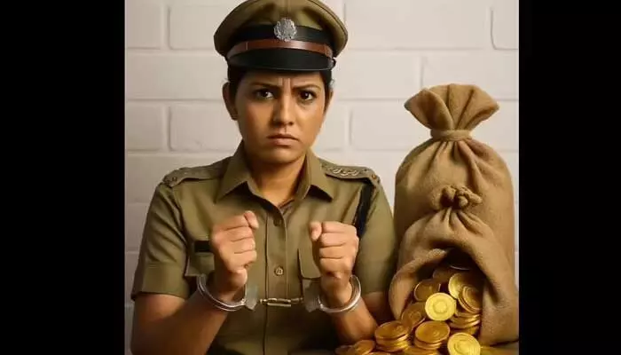తక్కువ ధరకు బంగారం అంటూ రూ.20 కోట్లు కొట్టేసిన లేడీ పోలీస్ తక్కువ ధరకు బంగారం అంటూ రూ.20 కోట్లు కొట్టేసిన లేడీ పోలీస్