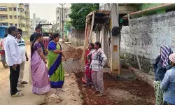 మౌలిక సదుపాయాల పై ఫోకస్.. సత్తుపల్లిలో అభివృద్ధి పనుల తనిఖీ