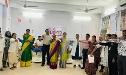 గాంధీలో ఘనంగా వరల్డ్ బ్లడ్ డోనర్స్ డే గాంధీలో ఘనంగా వరల్డ్ బ్లడ్ డోనర్స్ డే