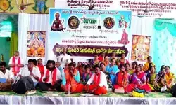 ఆధ్యాత్మిక కీర్తనలతో మార్మోగిన రామాలయం