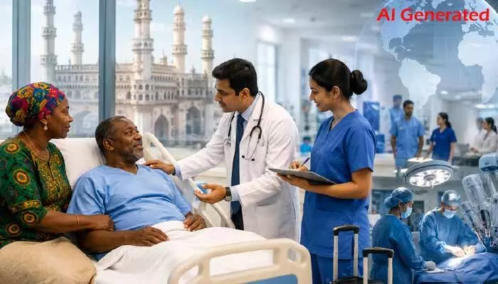 నిమ్స్, టిమ్స్, గాంధీ, ఉస్మానియాకు అంతర్జాతీయ బ్రాండింగ్.. గ్లోబల్ హెల్త్ హబ్గా హైదరాబాద్ నిమ్స్, టిమ్స్, గాంధీ, ఉస్మానియాకు అంతర్జాతీయ బ్రాండింగ్.. గ్లోబల్ హెల్త్ హబ్గా హైదరాబాద్