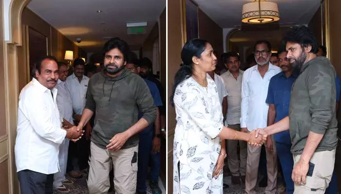 ఢిల్లీలో డిప్యూటీ సీఎం పవన్ కల్యాణ్కు ఘన స్వాగతం.. రేపటి సమావేశానికి కీలక దిశానిర్దేశం ఢిల్లీలో డిప్యూటీ సీఎం పవన్ కల్యాణ్కు ఘన స్వాగతం.. రేపటి సమావేశానికి కీలక దిశానిర్దేశం