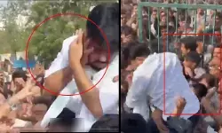 జైపూర్‌లో కాక్రోచ్ జనతా పార్టీ నిరసన: చీఫ్ అభిజీత్ దీప్కేపై దుండగుల అటాక్