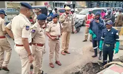 ముంపు ముప్పు పై అలర్ట్.. రంగంలోకి డీసీపీ అనురాధ