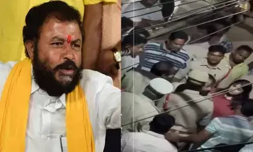 న్యాయవాది ఇంటిపై దాడికి యత్నించిన ఎమ్మెల్యే చింతమనేని