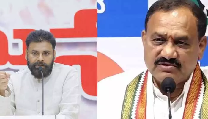 నువ్వు బీజేపీ ఆడించే తోలుబొమ్మవి.. పవన్ కల్యాణ్ వ్యాఖ్యలకు కౌంటర్ నువ్వు బీజేపీ ఆడించే తోలుబొమ్మవి.. పవన్ కల్యాణ్ వ్యాఖ్యలకు కౌంటర్