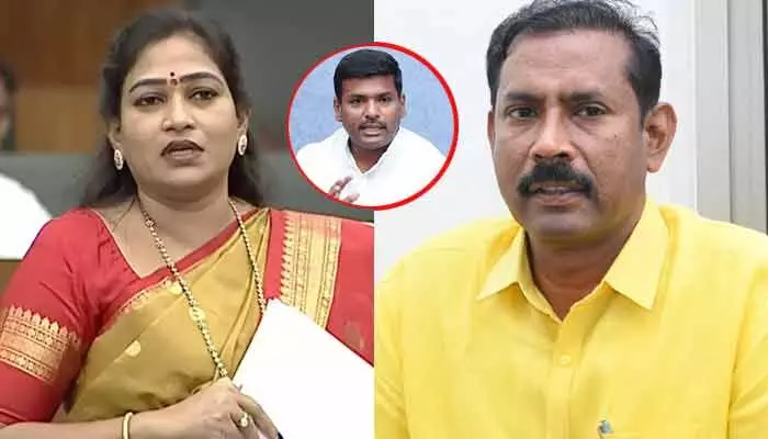 హోంమంత్రిని కించపరుస్తారా: TDP స్టేట్ చీఫ్ తీవ్ర అభ్యంతరం హోంమంత్రిని కించపరుస్తారా: TDP స్టేట్ చీఫ్ తీవ్ర అభ్యంతరం