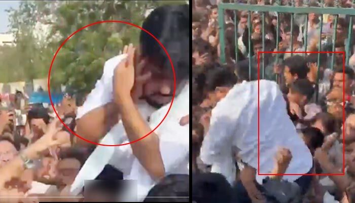 జైపూర్‌లో కాక్రోచ్ జనతా పార్టీ నిరసన: చీఫ్ అభిజీత్ దీప్కేపై దుండగుల అటాక్