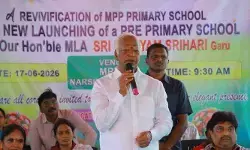 14 ఏళ్ల క్రితం మూతపడిన ప్రభుత్వ పాఠశాల.. పునఃప్రారంభించిన ఎమ్మెల్యే