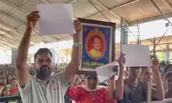 సీఎం సభలో నిరసన సెగ!