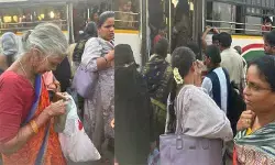 బస్సులో వృద్ధురాలి బంగారు గుండ్లు అపహరణ