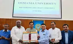 ఉస్మానియా యూనివర్సిటీకి నాలుగు ఐఎస్ఓ సర్టిఫికేషన్లు ఉస్మానియా యూనివర్సిటీకి నాలుగు ఐఎస్ఓ సర్టిఫికేషన్లు