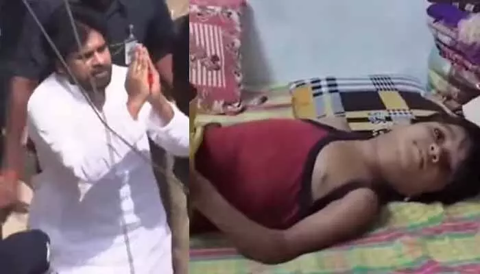 హన్మకొండకు పవన్ కల్యాణ్.. బాలుడు నిరంజన్కు పరామర్శ హన్మకొండకు పవన్ కల్యాణ్.. బాలుడు నిరంజన్కు పరామర్శ