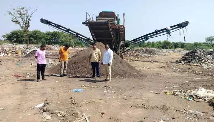 చెత్తను బయో మైనింగ్ చేయడానికి యంత్రాలు చెత్తను బయో మైనింగ్ చేయడానికి యంత్రాలు