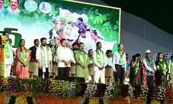 హరిత తెలంగాణే లక్ష్యం.. గుర్రంగూడ ఎకో పార్కులో ‘వన మహోత్సవం’ ప్రారంభించిన సీఎం రేవంత్! హరిత తెలంగాణే లక్ష్యం.. గుర్రంగూడ ఎకో పార్కులో ‘వన మహోత్సవం’ ప్రారంభించిన సీఎం రేవంత్!