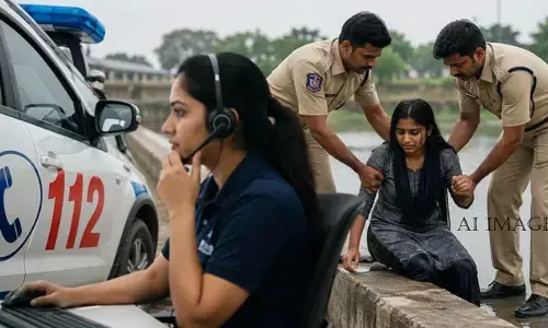 15 నిమిషాల్లో మహిళ ప్రాణాలు కాపాడిన పోలీసులు.. డయల్-112తో తప్పిన విషాదం