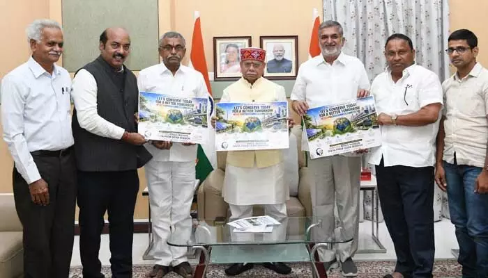‘గ్రీన్ ఇండియా’కు గవర్నర్ శ్రీకారం.. సహజ వనరుల పొదుపుపై జాతీయ ఉద్యమం ‘గ్రీన్ ఇండియా’కు గవర్నర్ శ్రీకారం.. సహజ వనరుల పొదుపుపై జాతీయ ఉద్యమం