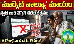 భూ భారతిలో ‘మార్కెట్ వాల్యూ’ మాయం.. 15 రోజులు దాటినా కుదరని లెక్కలు! భూ భారతిలో ‘మార్కెట్ వాల్యూ’ మాయం.. 15 రోజులు దాటినా కుదరని లెక్కలు!
