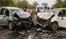 నల్లగొండ జిల్లాలో ఘోర రోడ్డు ప్రమాదం.. స్పాట్లోనే ముగ్గురు దుర్మరణం నల్లగొండ జిల్లాలో ఘోర రోడ్డు ప్రమాదం.. స్పాట్లోనే ముగ్గురు దుర్మరణం