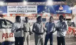 జాతీయ రహదారి 44 పై దాబాల్లో పోలీసుల ఆకస్మిక తనిఖీలు