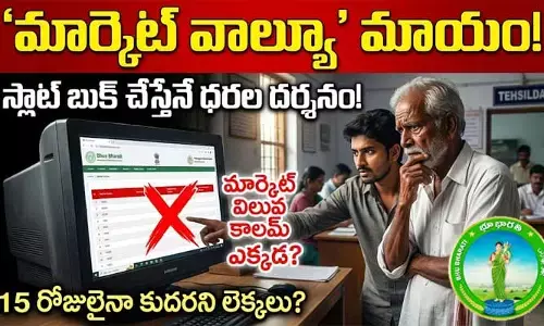 భూ భారతిలో ‘మార్కెట్ వాల్యూ’ మాయం.. 15 రోజులు దాటినా కుదరని లెక్కలు!