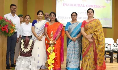 ఫారెస్టు అకాడమీలో 12వ బ్యాచ్ ఎఫ్ఆర్ఓల ట్రైనింగ్ షురూ