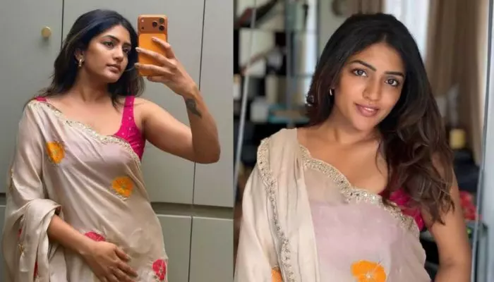 క్లాస్ లుక్లో హీట్ పుట్టిస్తున్న ఈషా రెబ్బా క్లాస్ లుక్లో హీట్ పుట్టిస్తున్న ఈషా రెబ్బా