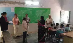 స్కూళ్లను తనిఖీ చేసిన కలెక్టర్ స్నేహ శబరీష్ స్కూళ్లను తనిఖీ చేసిన కలెక్టర్ స్నేహ శబరీష్