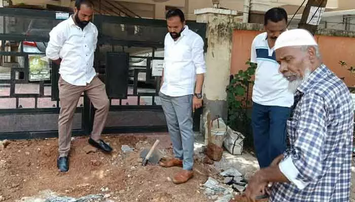 పనుల్లో నాణ్యత ప్రమాణాలు పాటించాలి: పీసీసీ ప్రచార కమిటీ రాష్ట్ర ఎగ్జిక్యూటివ్ మెంబర్ పనుల్లో నాణ్యత ప్రమాణాలు పాటించాలి: పీసీసీ ప్రచార కమిటీ రాష్ట్ర ఎగ్జిక్యూటివ్ మెంబర్