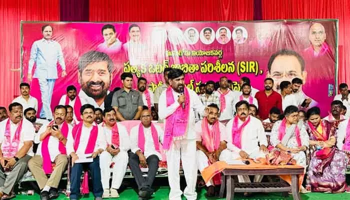పార్టీ సభ్యత్వ నమోదులో ముందంజలో నిలవాలి : మాజీ మంత్రి పార్టీ సభ్యత్వ నమోదులో ముందంజలో నిలవాలి : మాజీ మంత్రి