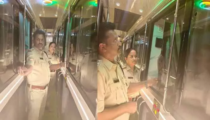 గాజు ఛాంబర్లతో కూడిన స్లీపర్ బస్సులపై రవాణా శాఖ కఠిన చర్యలు గాజు ఛాంబర్లతో కూడిన స్లీపర్ బస్సులపై రవాణా శాఖ కఠిన చర్యలు