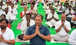 శారీరక, మానసిక ఆరోగ్యానికి యోగా ఉత్తమ మార్గం: ఎమ్మెల్యే అనిరుధ్ రెడ్డి