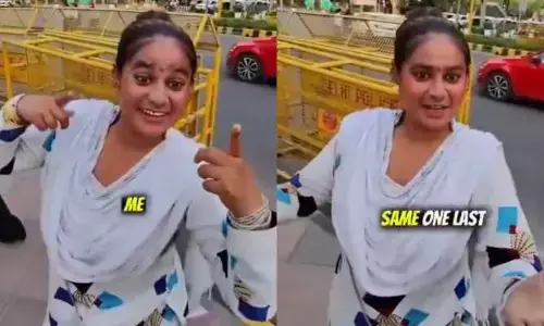 ఫేమస్ అవుతున్న మరో పూసలమ్మే యువతి.. నెటిజన్లు ఫిదా!
