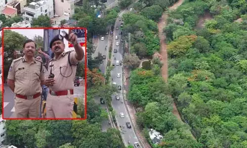 కేబీఆర్ పార్కు చుట్టూ రెండవ వన్‌వే ట్రాఫిక్ ట్రయల్ రన్‌.. క్షేత్రస్థాయిలో పరిశీలించిన సీపీ సజ్జనార్
