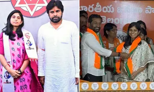 బీజేపీకి గుడ్‌బై.. జనసేన గూటికి పటాన్‌చెరు యువ నాయకురాలు