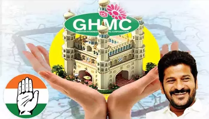 గ్రేటర్ ఎన్నికల్లో గెలుపే లక్ష్యం.. సీఎం రేవంత్ రెడ్డి పక్కా ‘మాస్టర్ పాన్’ గ్రేటర్ ఎన్నికల్లో గెలుపే లక్ష్యం.. సీఎం రేవంత్ రెడ్డి పక్కా ‘మాస్టర్ పాన్’